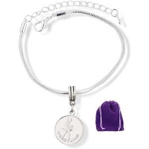 Wrestling Charm Bracelet | Stainless Steel Snake Chain